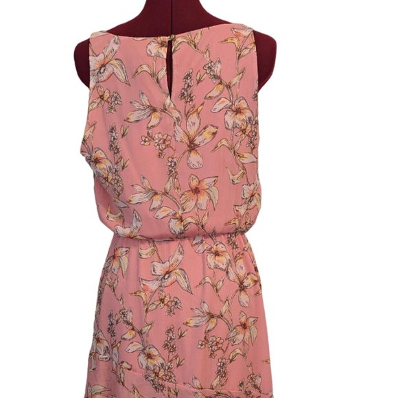 a.n.d eawy floral chiffon lined sleeveless dress - NWT - Picture 5 of 10